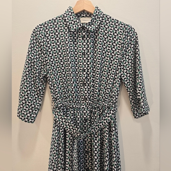 Geometric Patterned Midi Dress - Picture 3 of 7